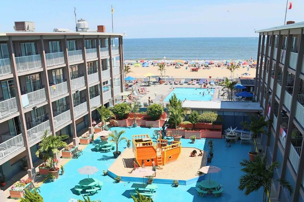 Hotel Flagship Oceanfront Ocean City Esterno foto